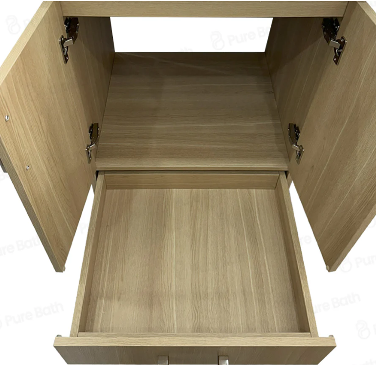 24“ MDF Birch Wood drawer on bottom