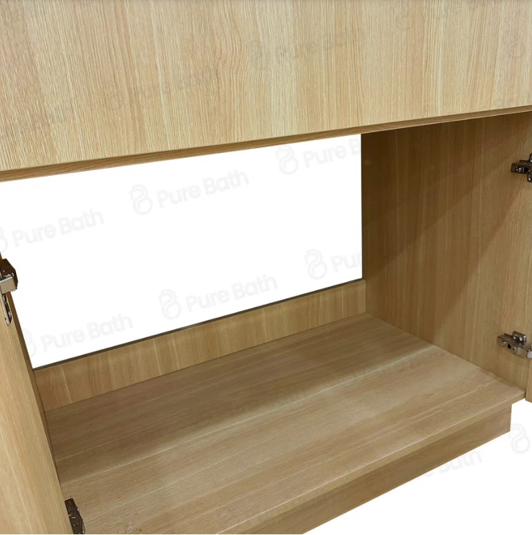 36" MDF Birch wood double doors