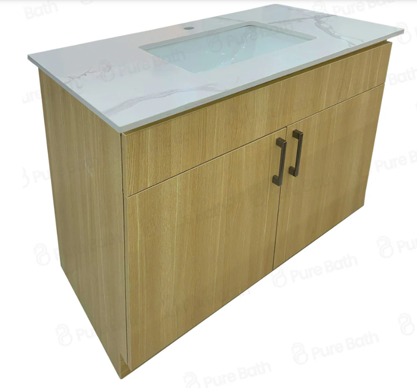 36" MDF Birch wood double doors