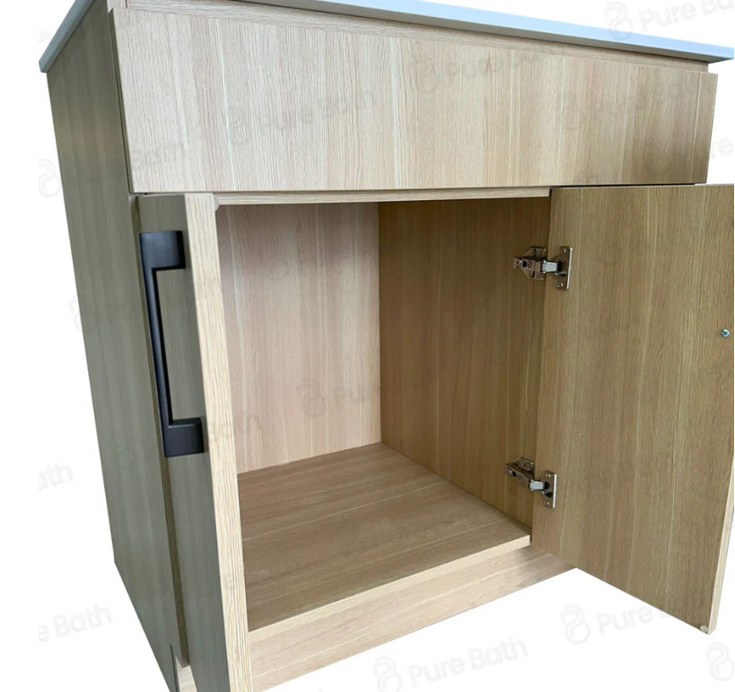 42"MDF Birch wood with Two Doors and Two Drawers on side