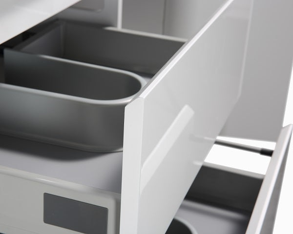 MOB Collection 48"inches Single Vanity with acrylic countertop