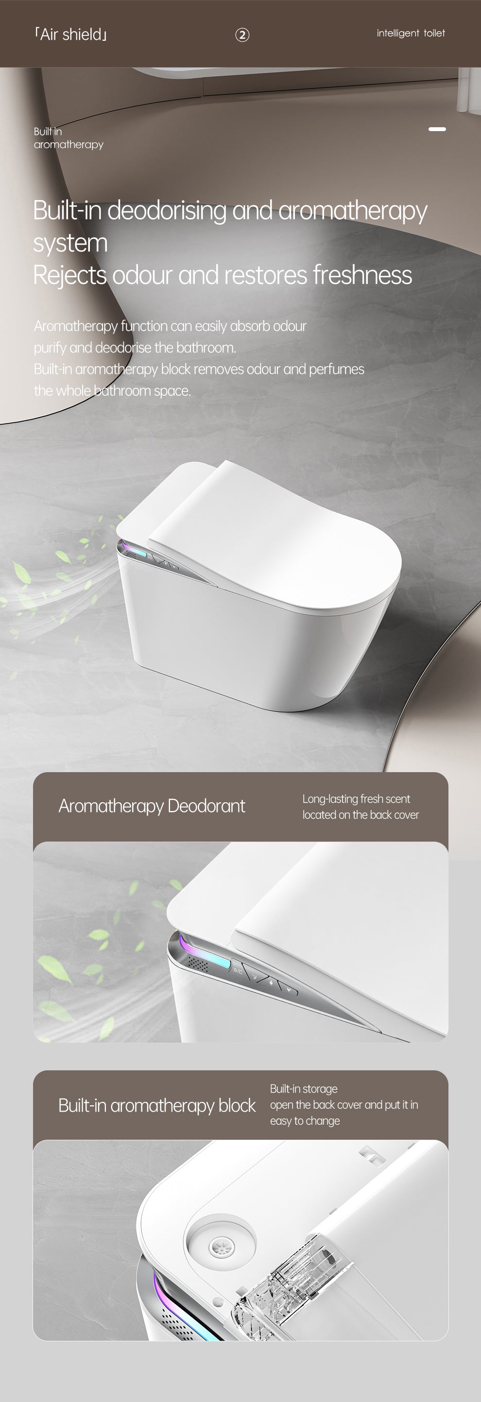K2 Smart Toilet-High Version