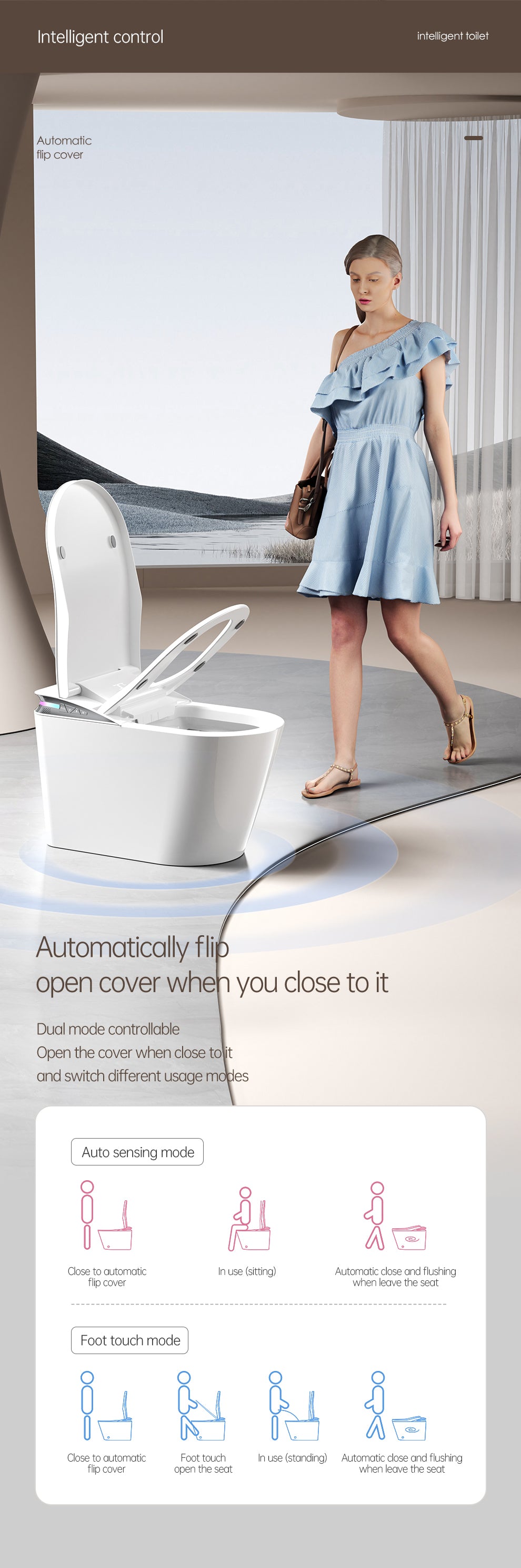 K2 Smart Toilet-High Version