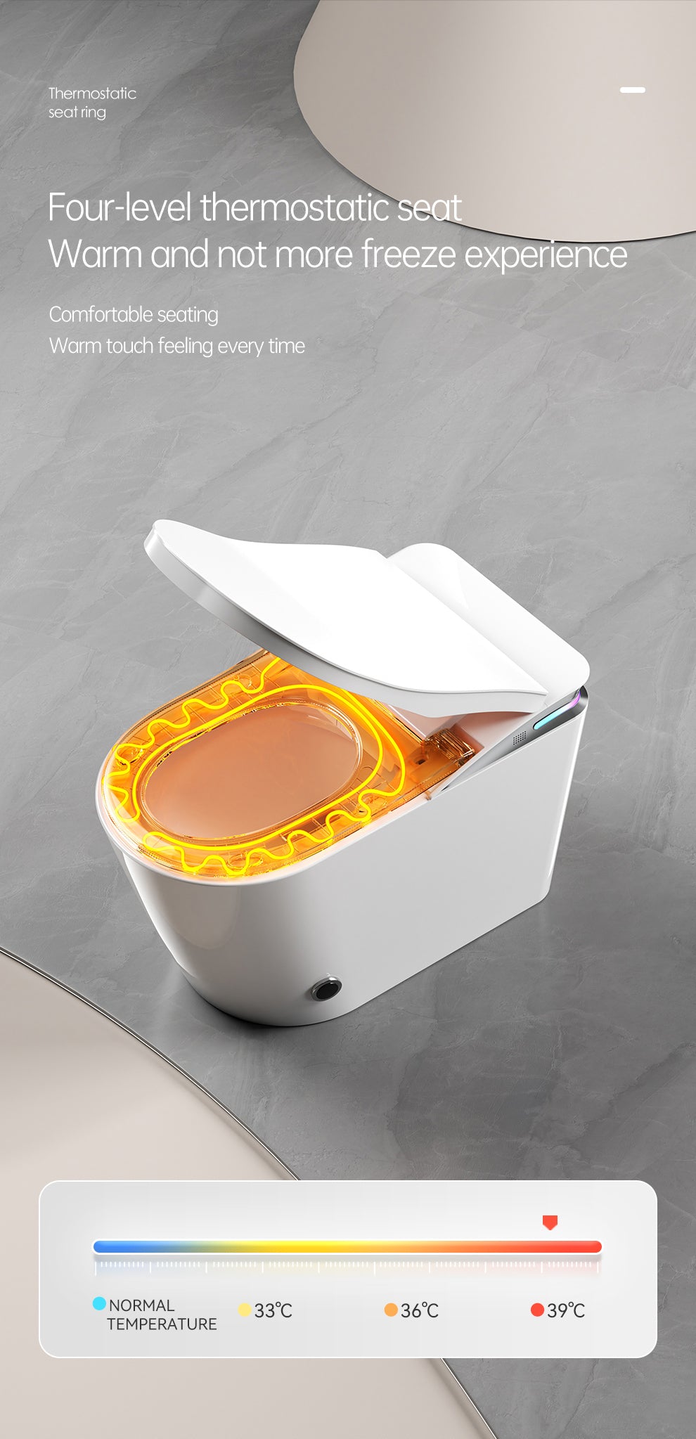 K2 Smart Toilet-High Version