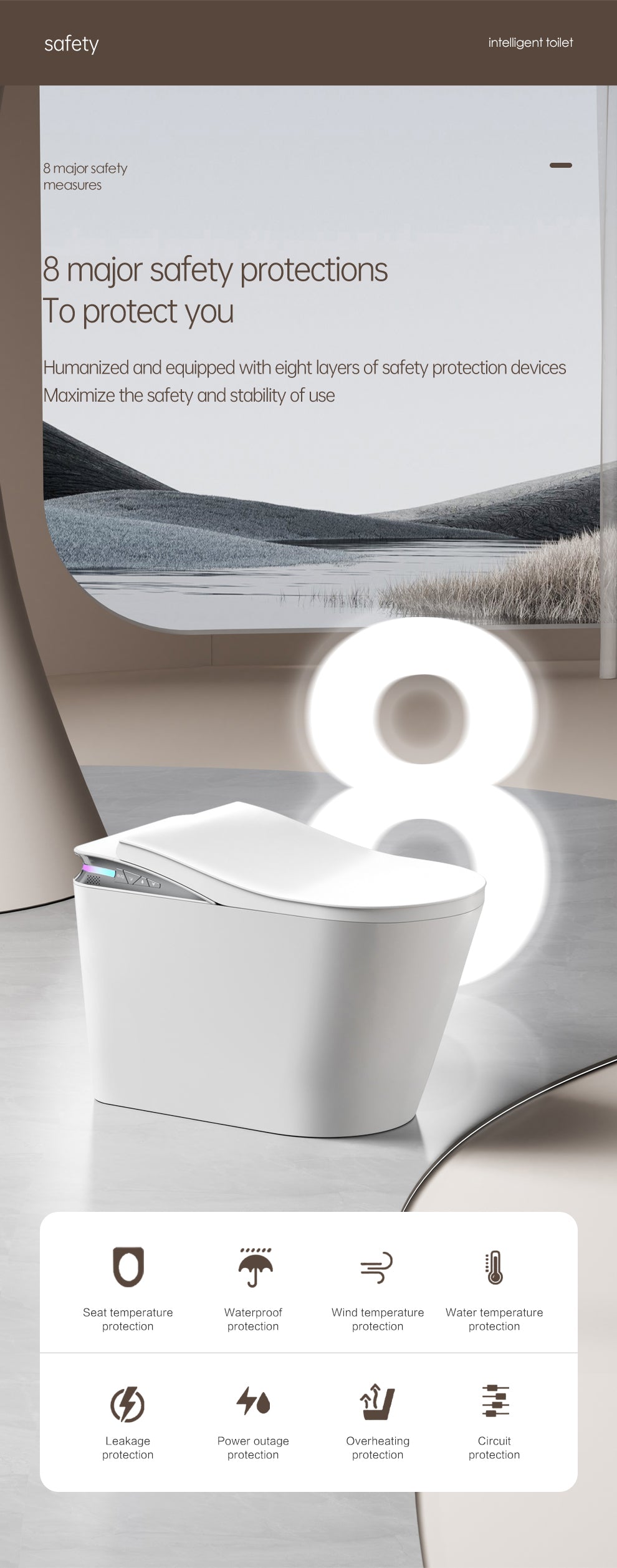 K2 Smart Toilet-High Version