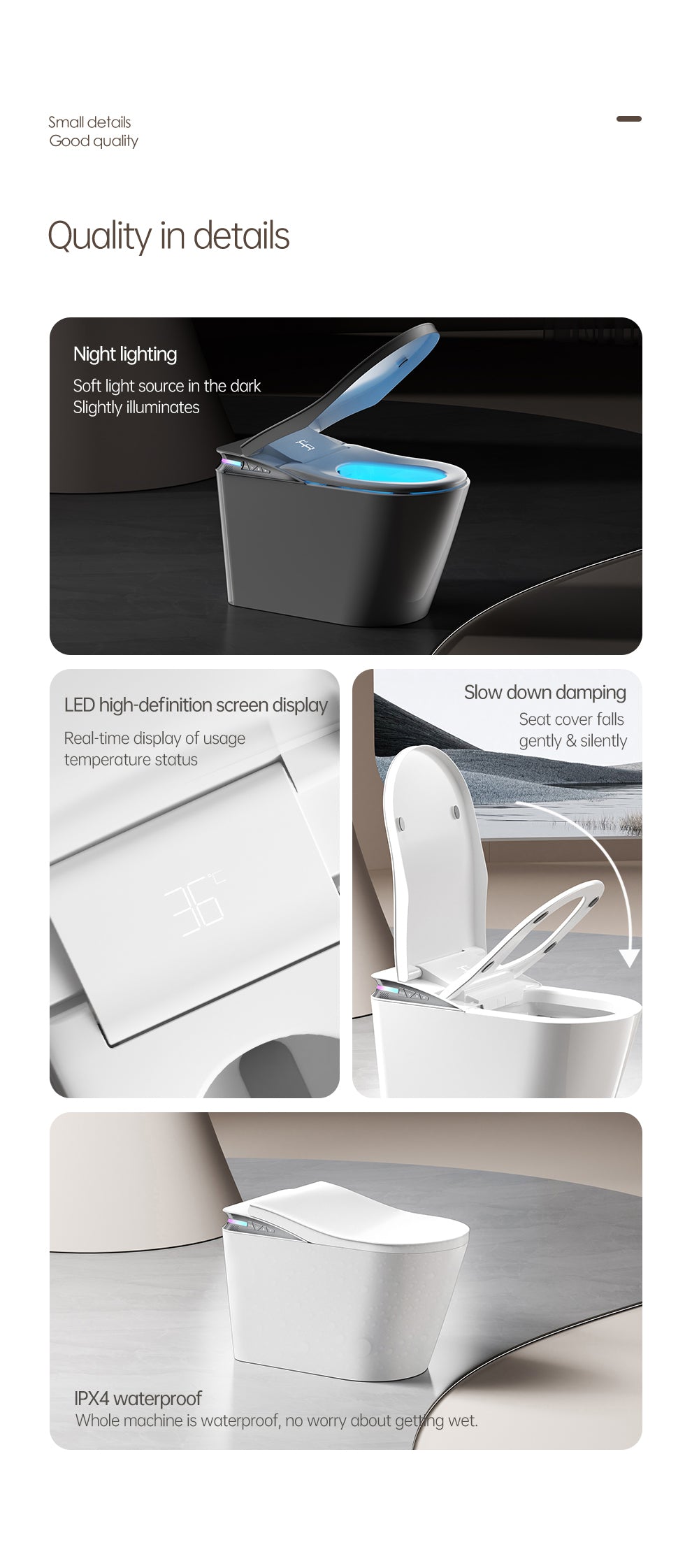 K2 Smart Toilet-High Version