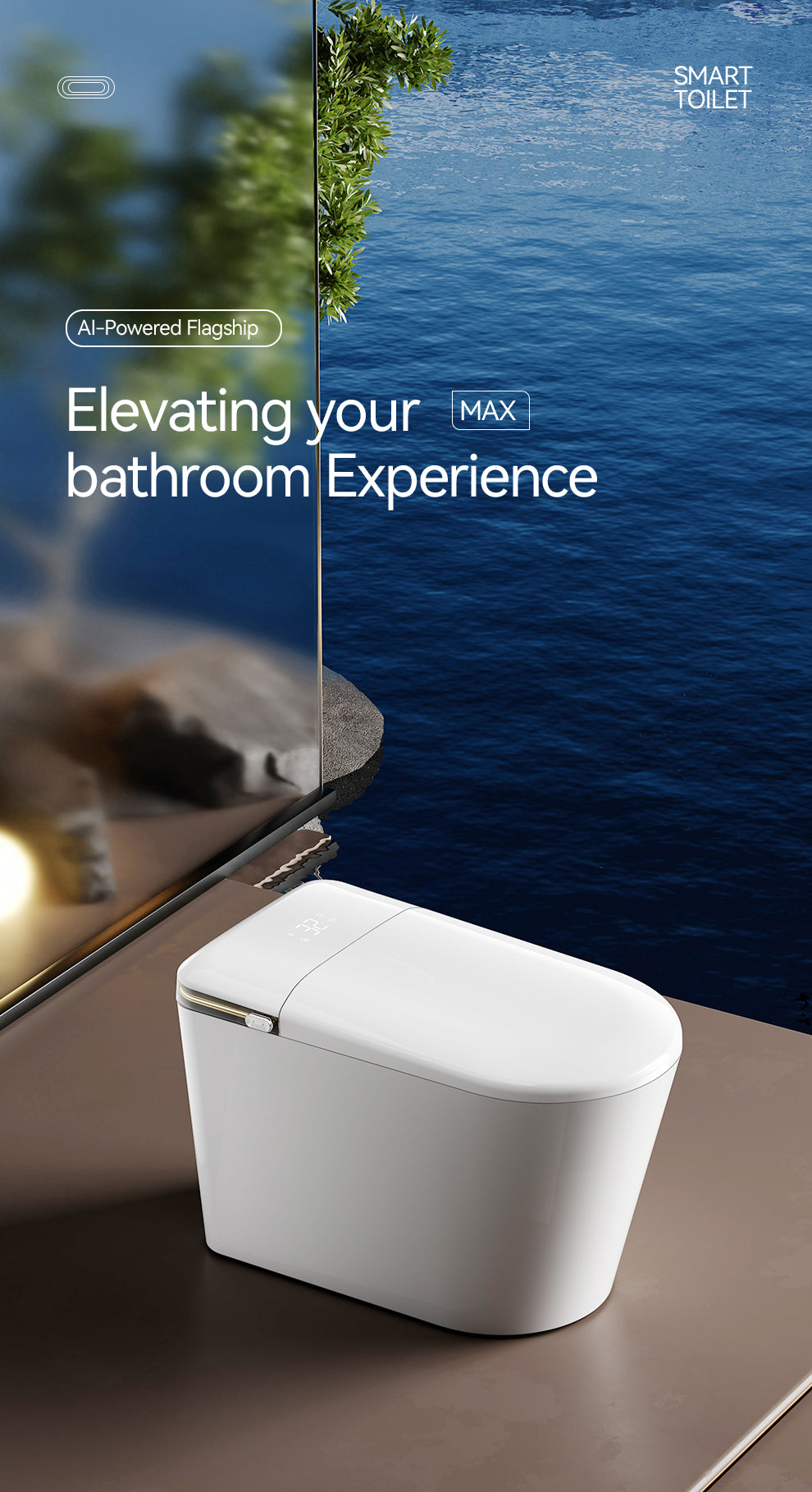 U7 Smart Toilet-Top Version