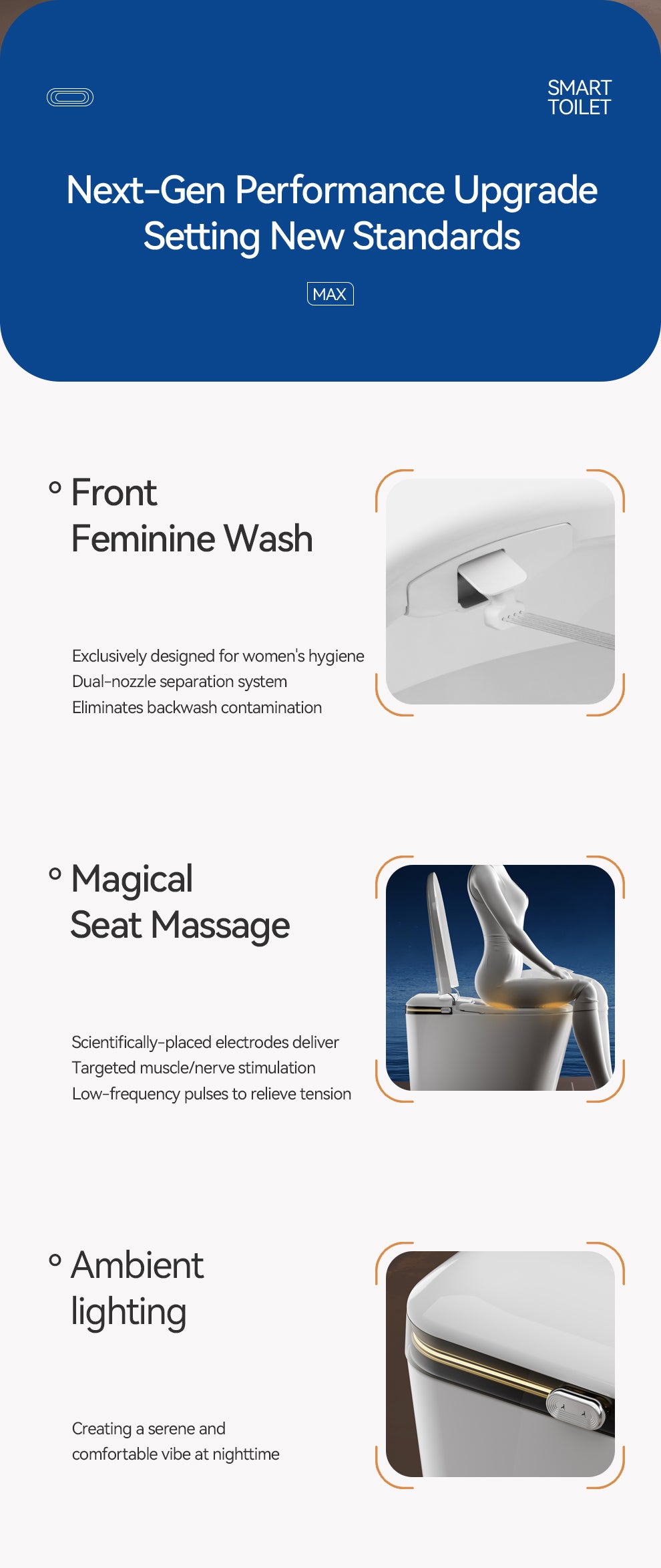 U7 Smart Toilet-Top Version