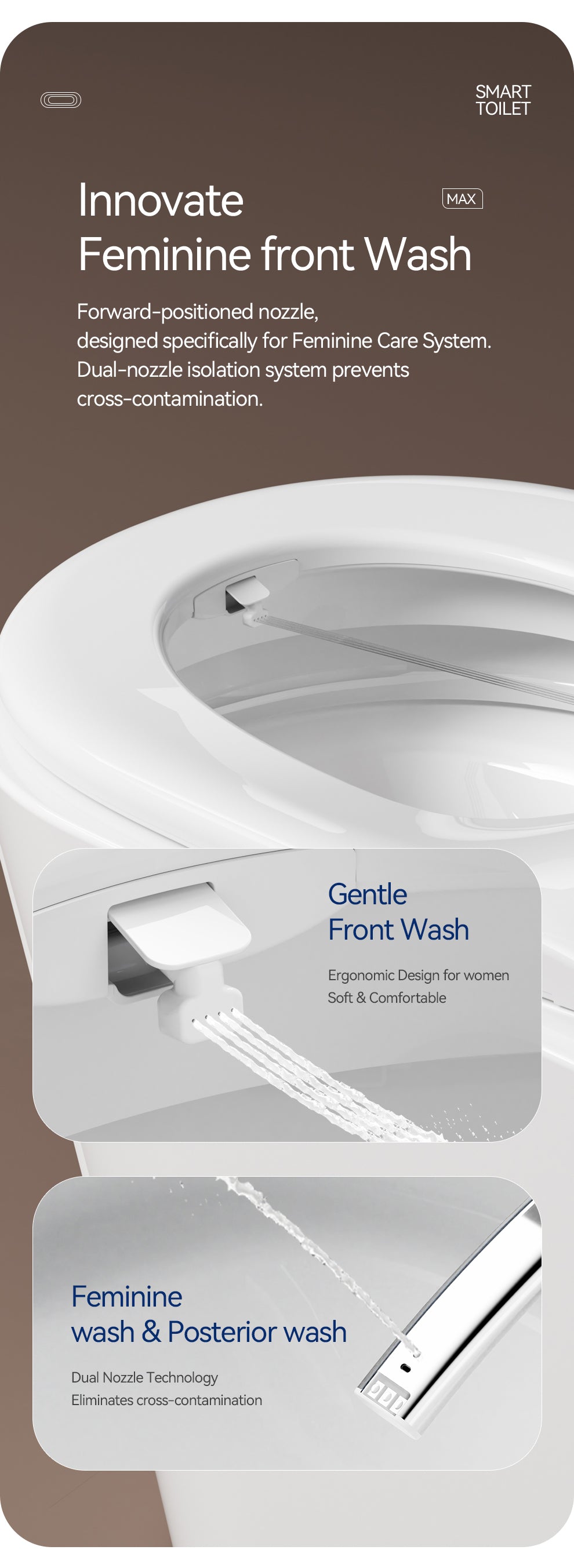 U7 Smart Toilet-Top Version