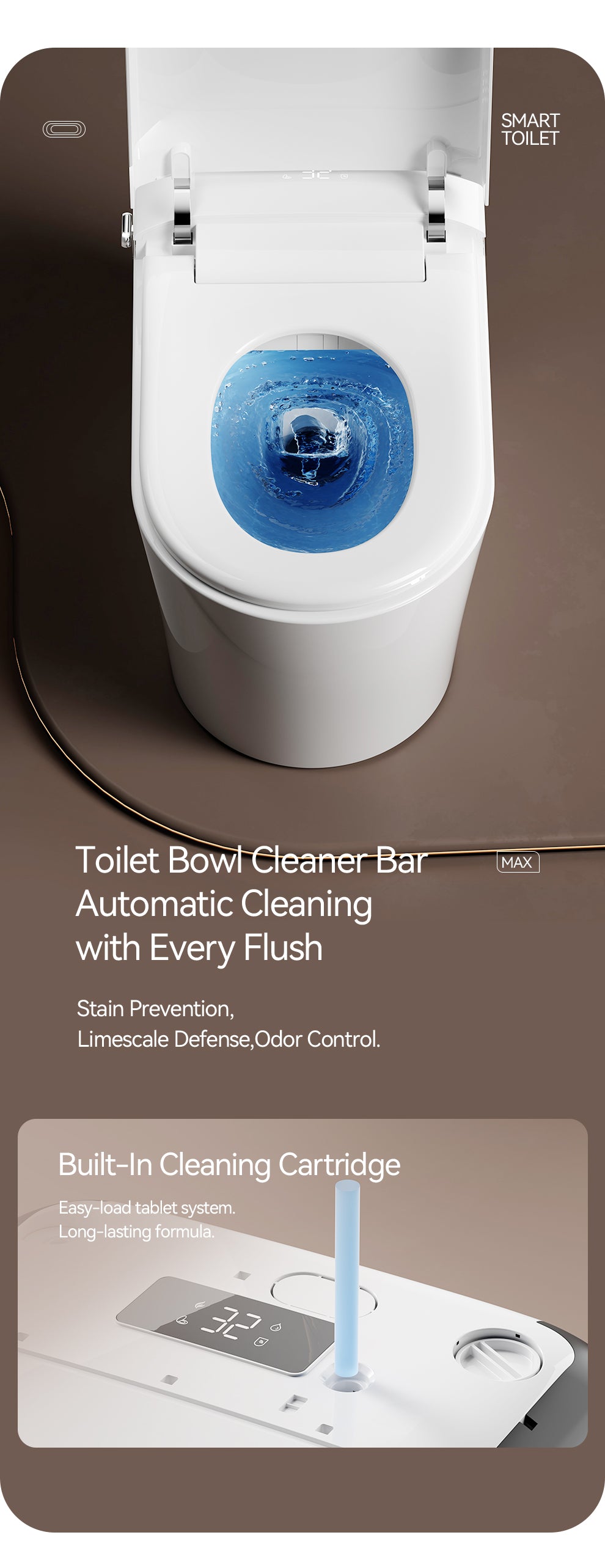 U7 Smart Toilet-Top Version