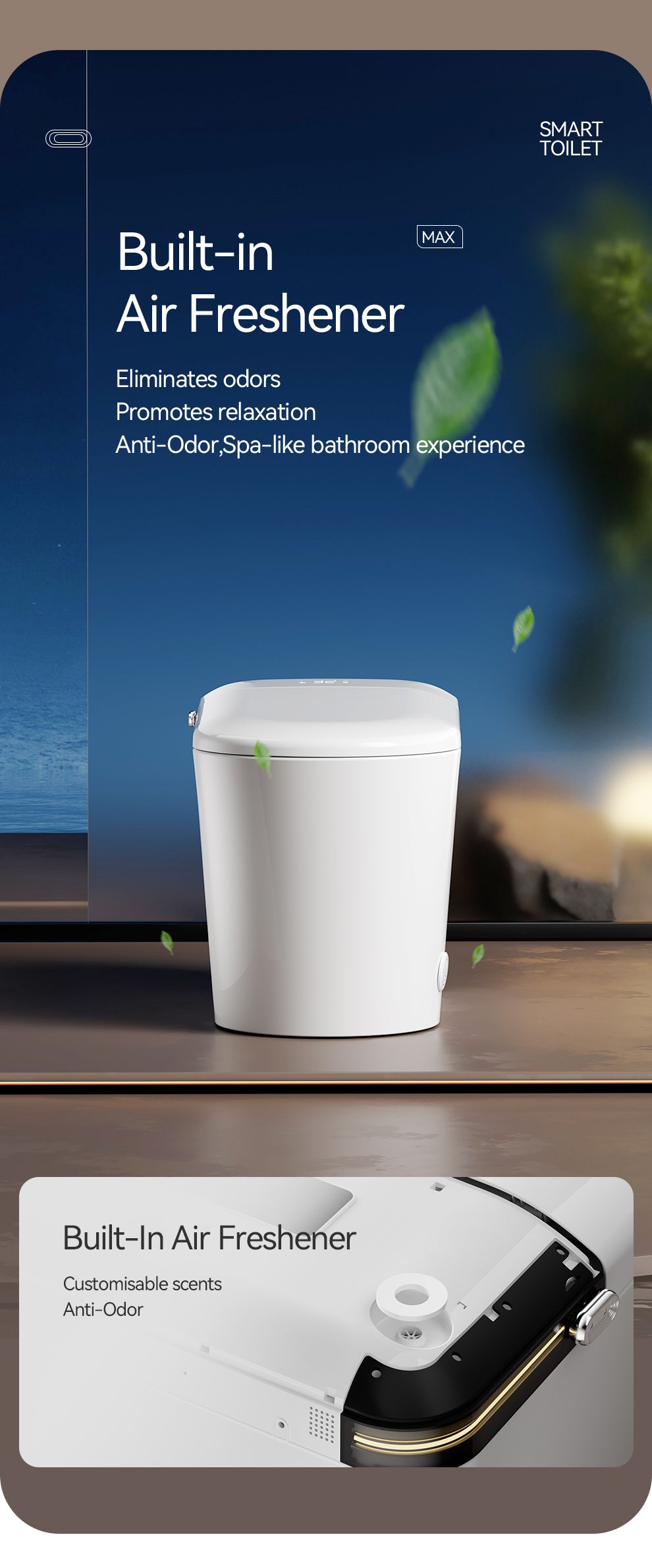 U7 Smart Toilet-Top Version