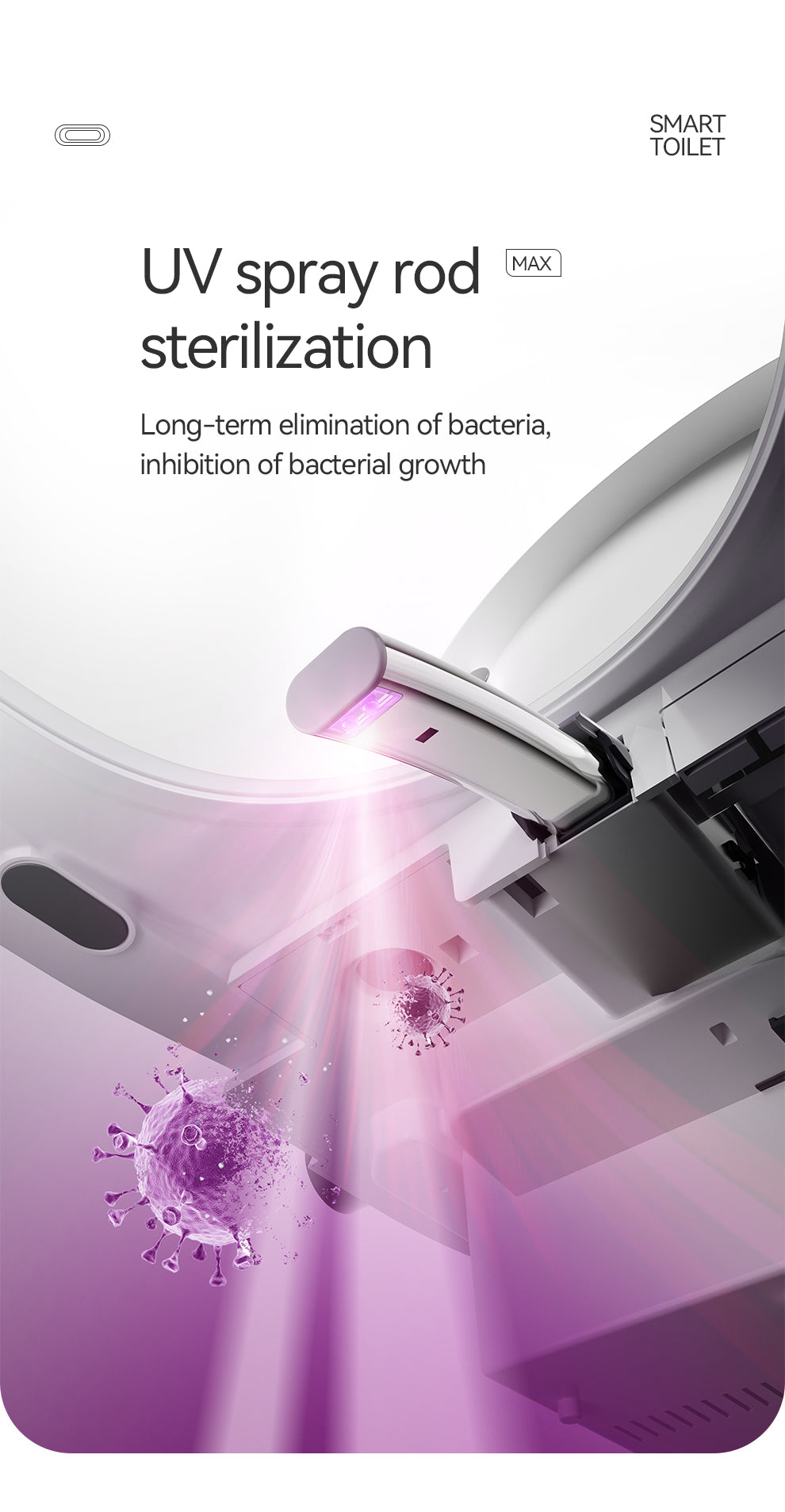 U7 Smart Toilet-Top Version