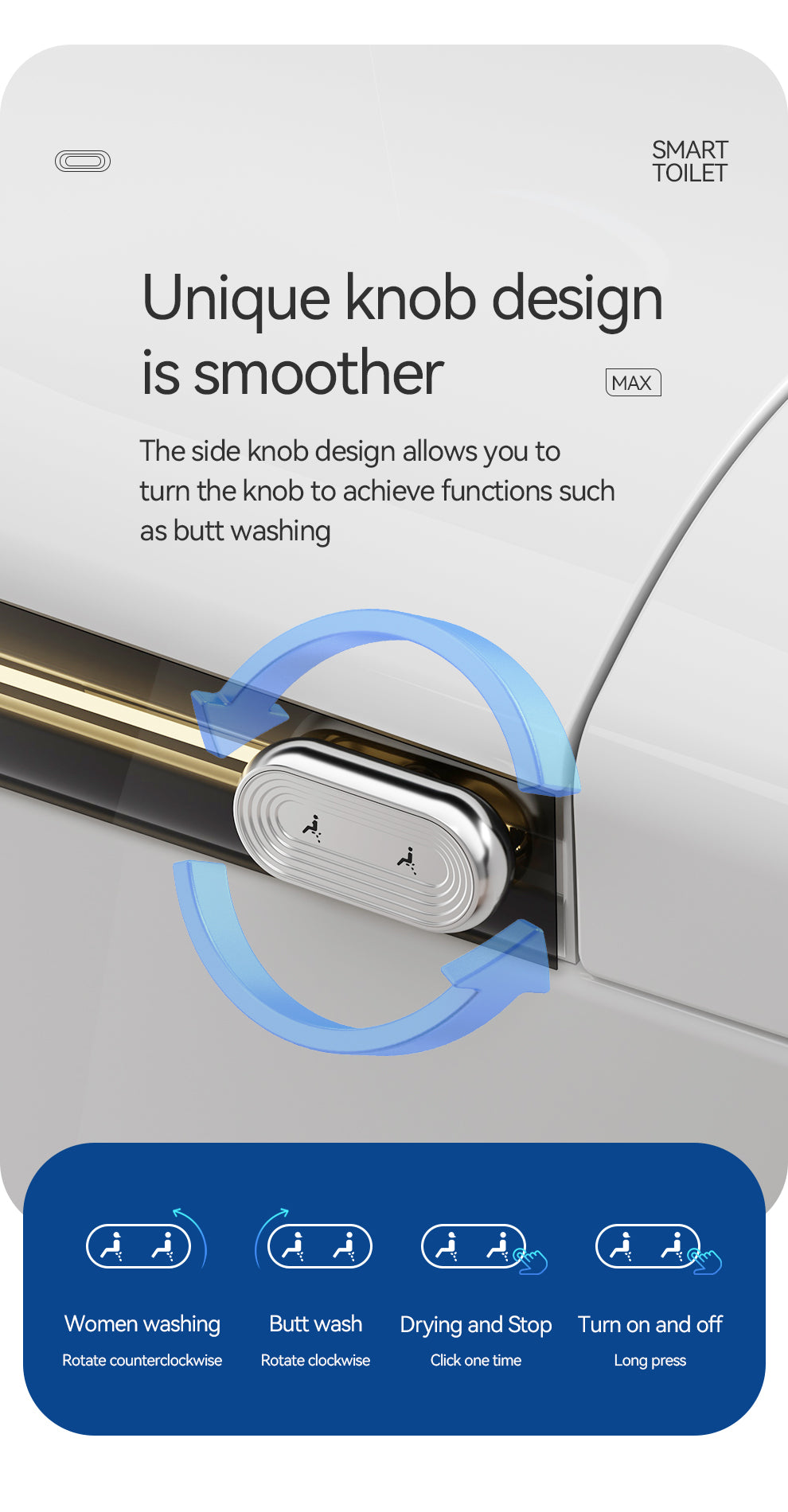 U7 Smart Toilet-Top Version