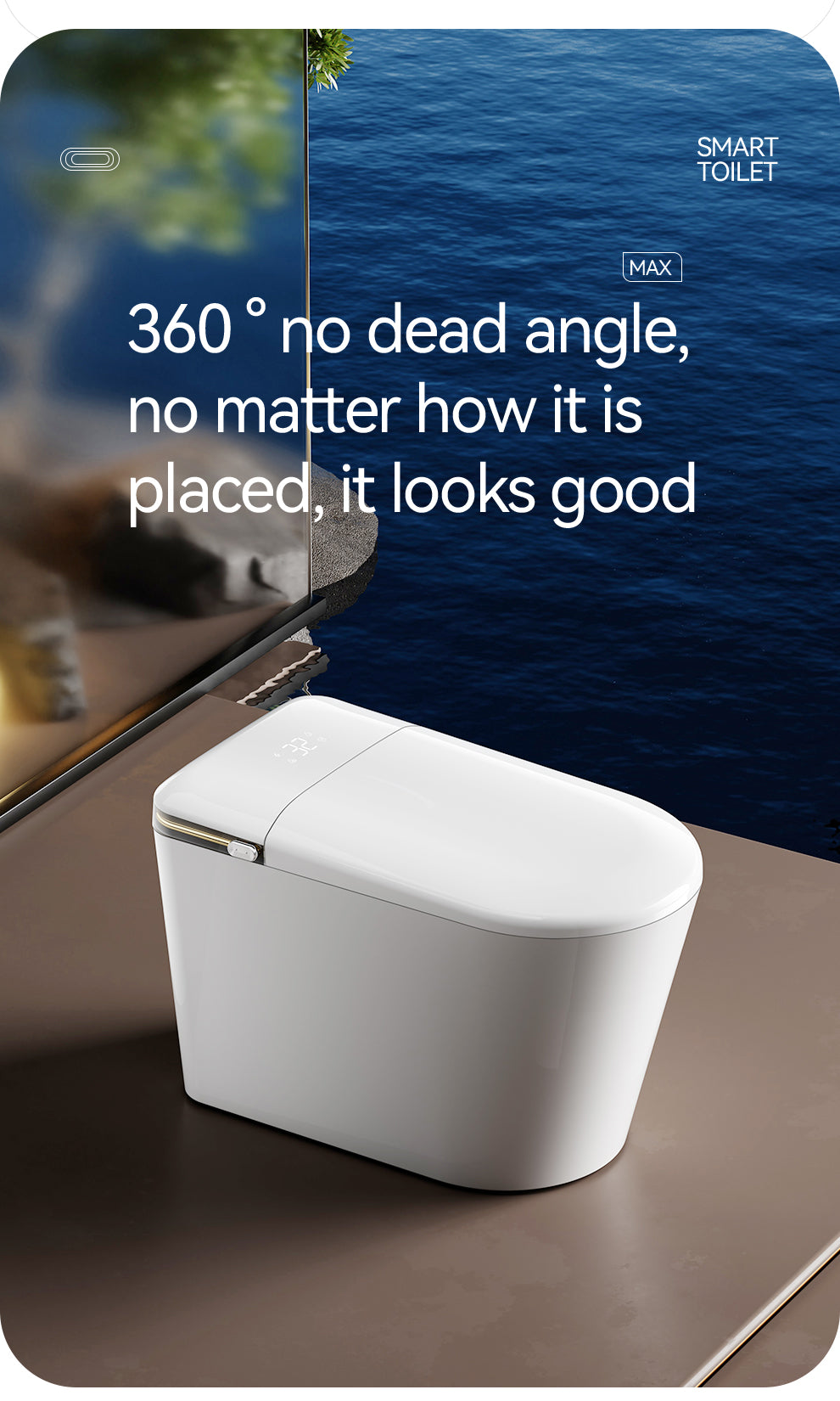 U7 Smart Toilet-Top Version