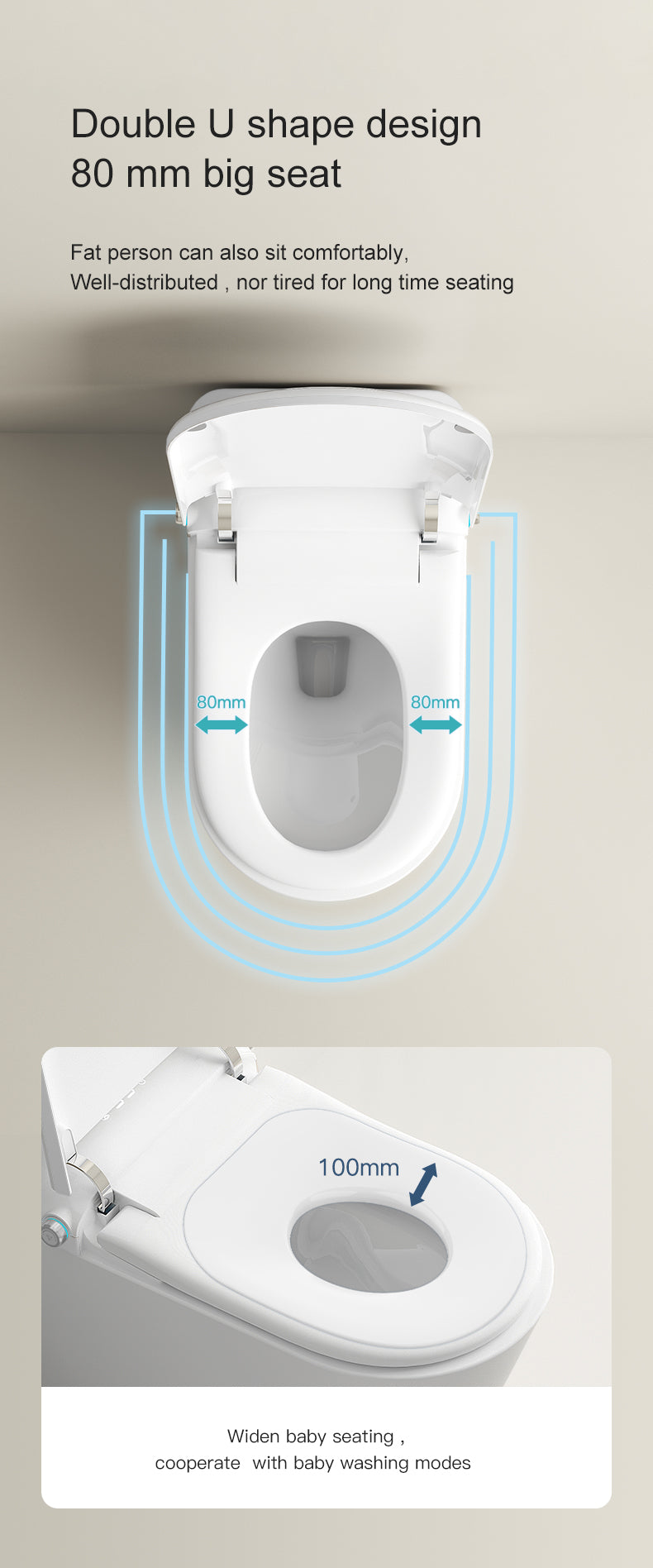 Smart Toilet-U2 High Top Model