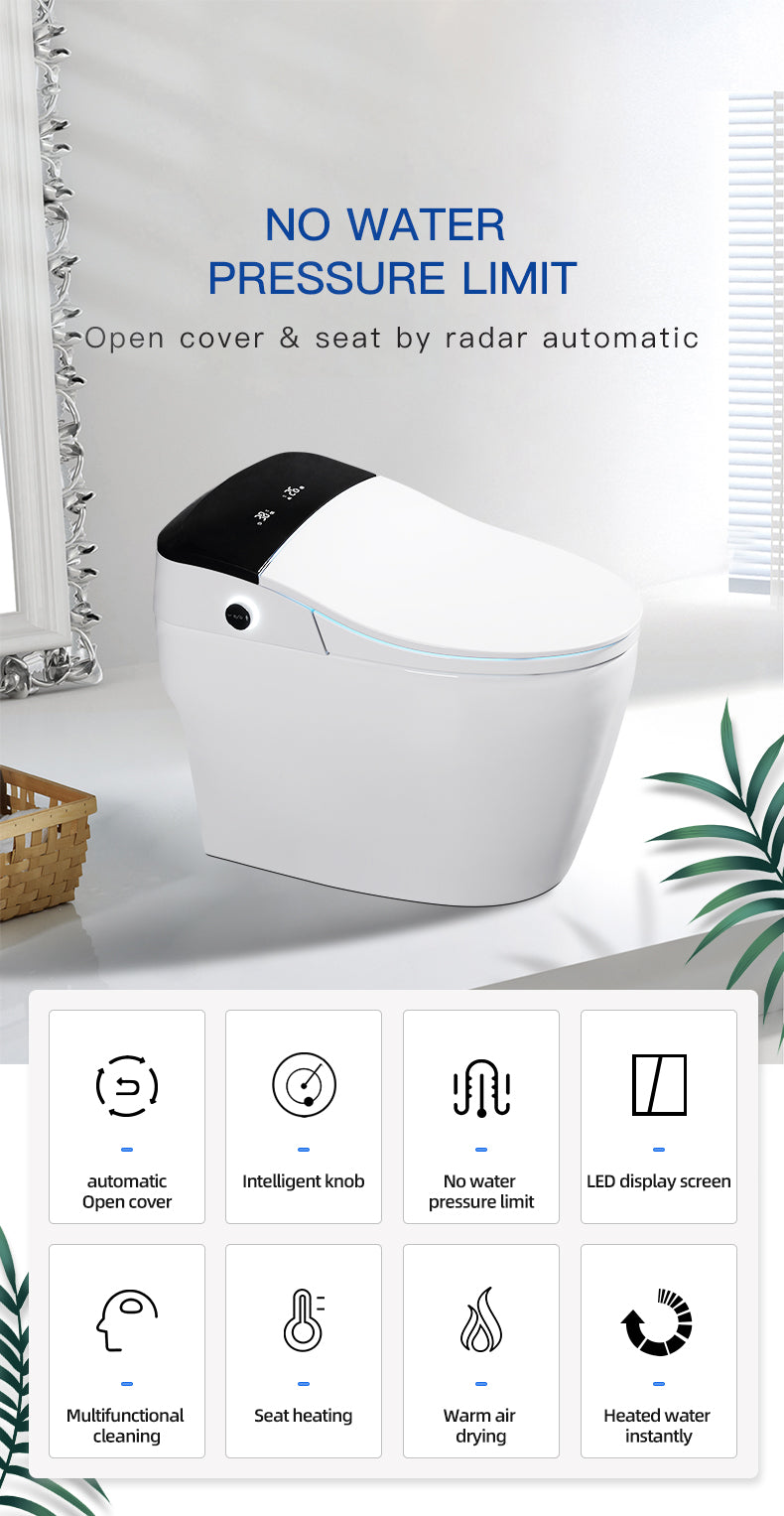 i3_HighSmart Toilet(Black Cover)