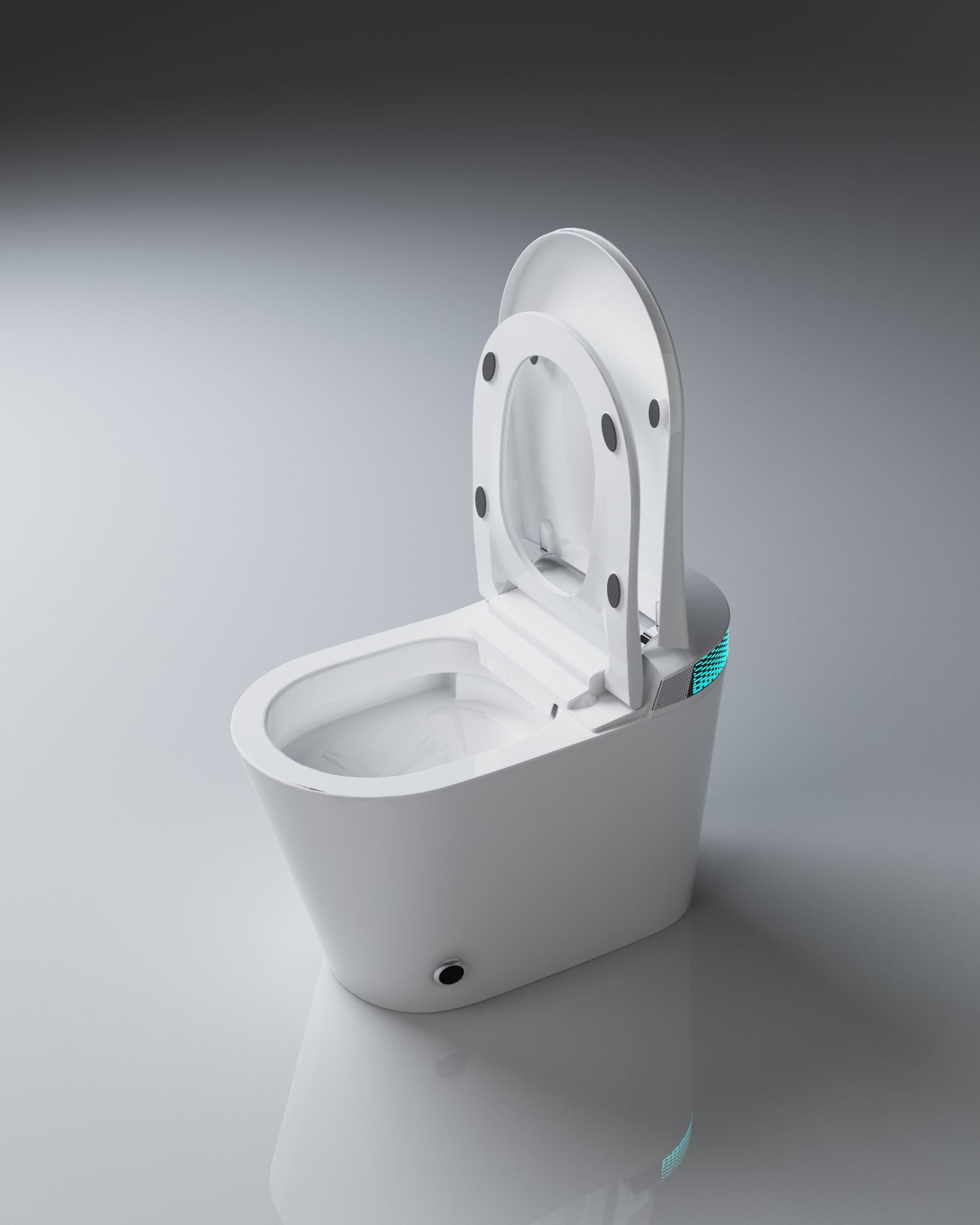 Smart Toilet G5-High Multi Full Functions One Piece Instant Heated White