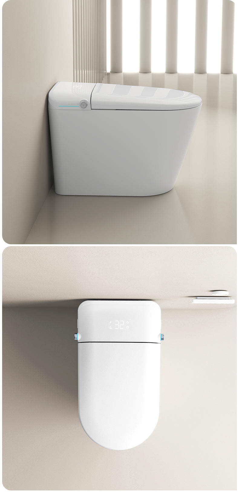 Smart Toilet-U2 High Top Model