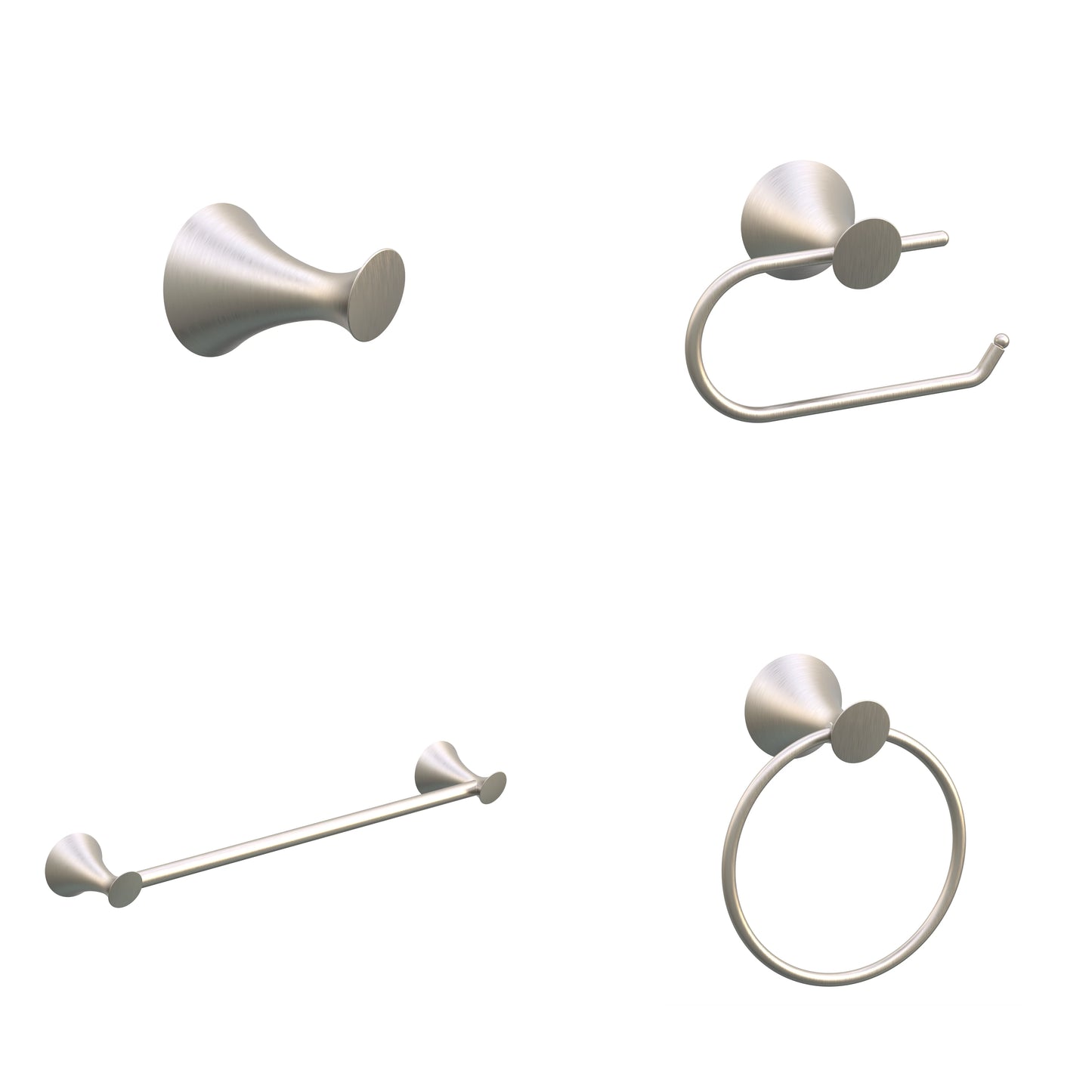 Accessories Set 15500(Brush Nickel)