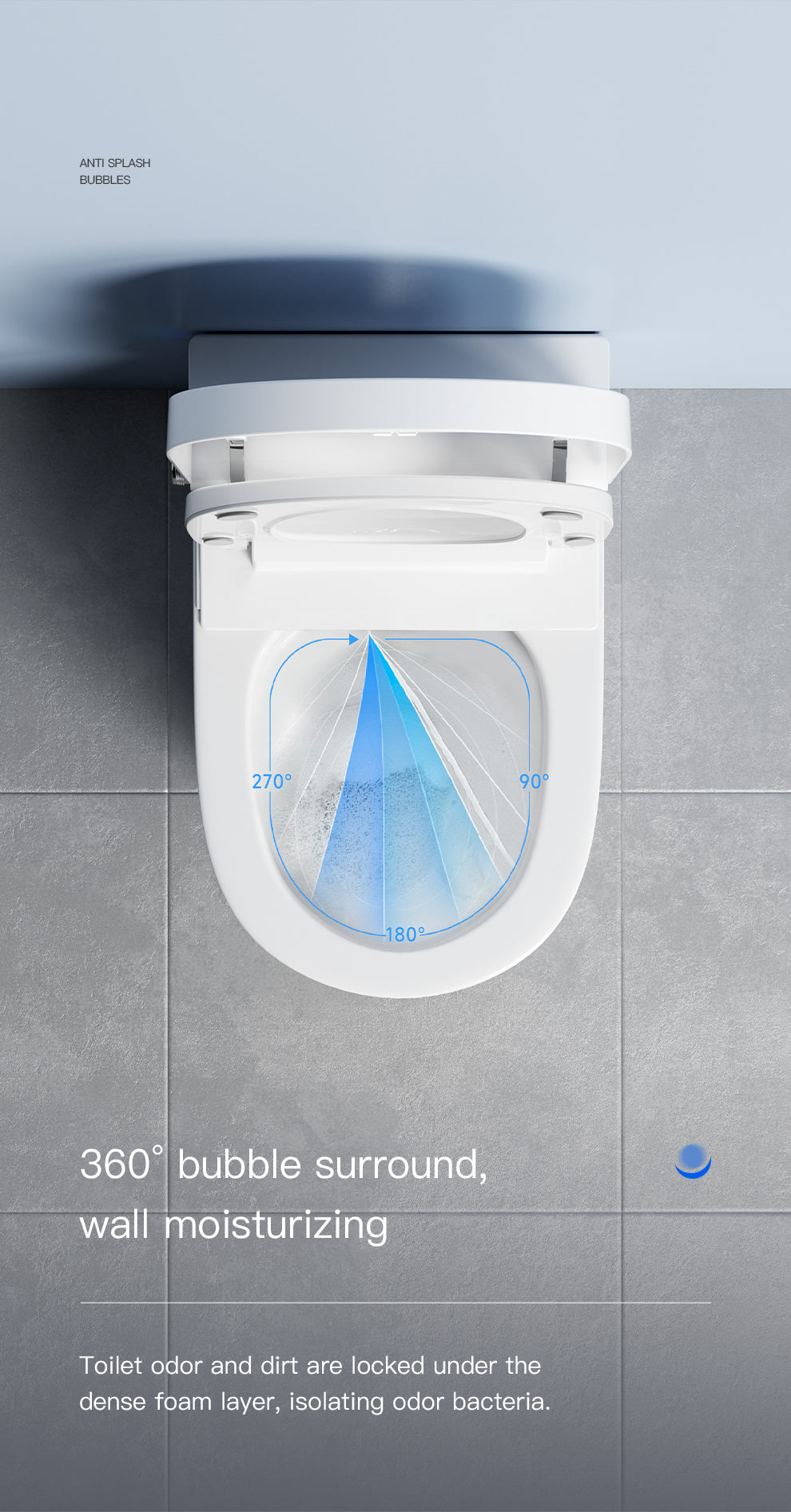 Smart Toilet-T7 Mini High Top Model