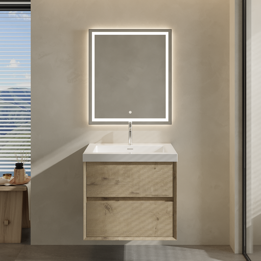 Apollo Collection 24" inches Single vanity with acrylic countertop