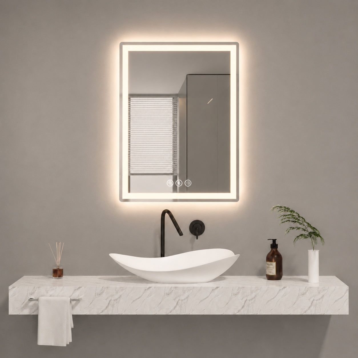 LED MIRROR 24"X32"