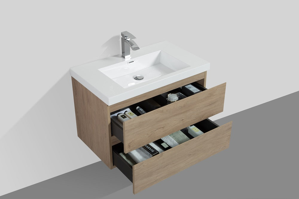 MOB Collection 36"inches Single Vanity with acrylic countertop