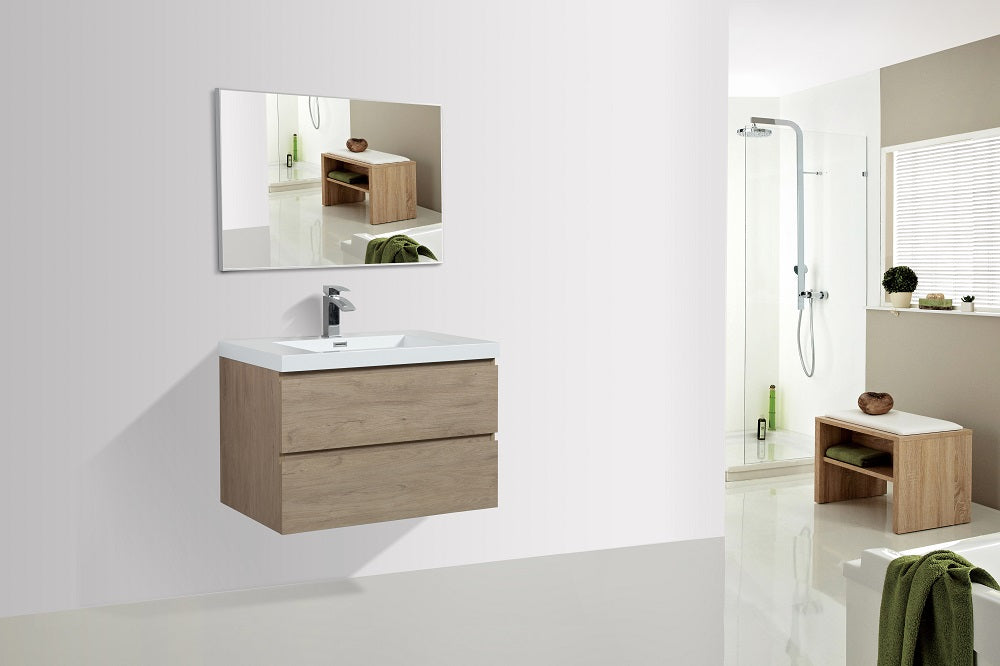 MOB Collection 36"inches Single Vanity with acrylic countertop