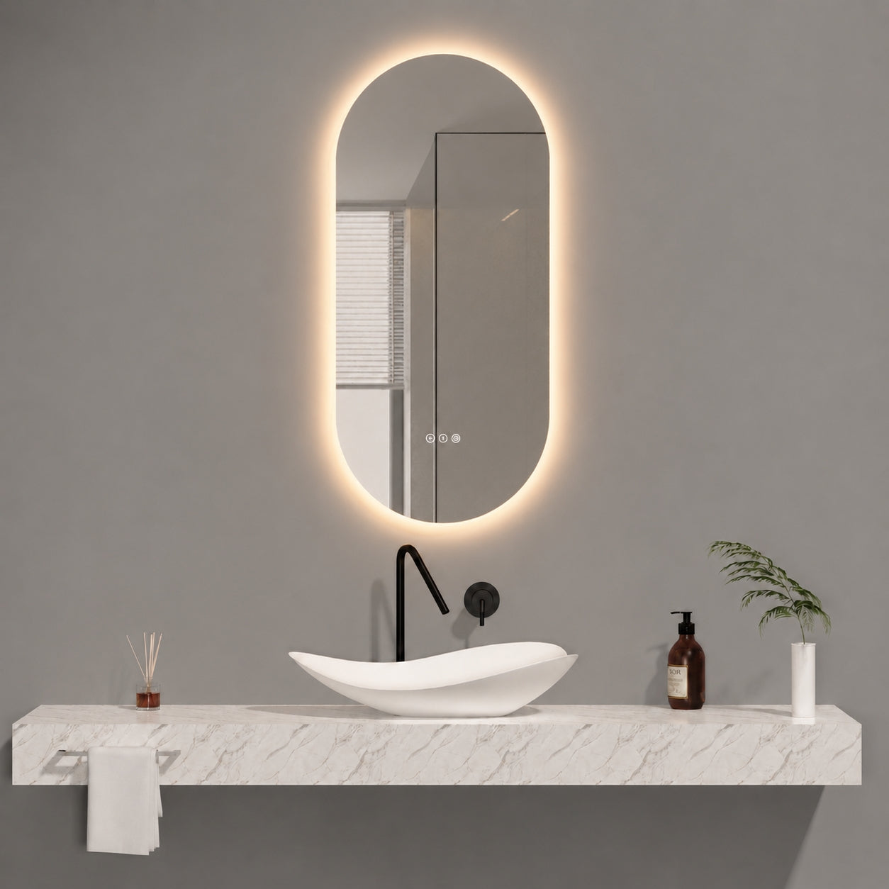 LED MIRROR-M707 20"x 40"