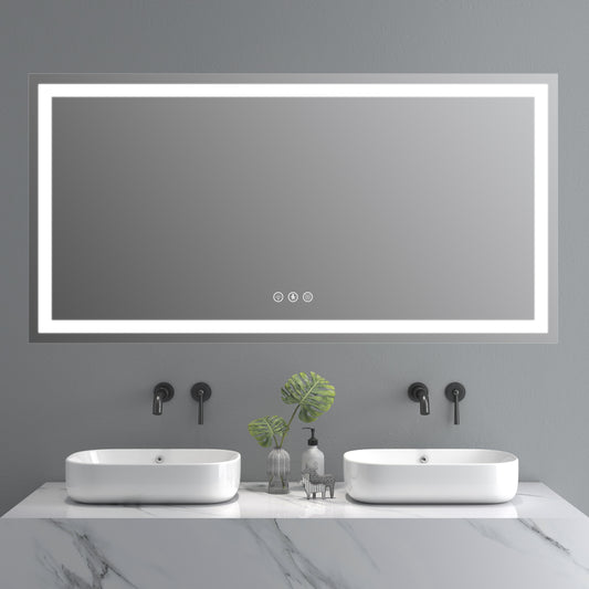 LED Mirror 72"X32"