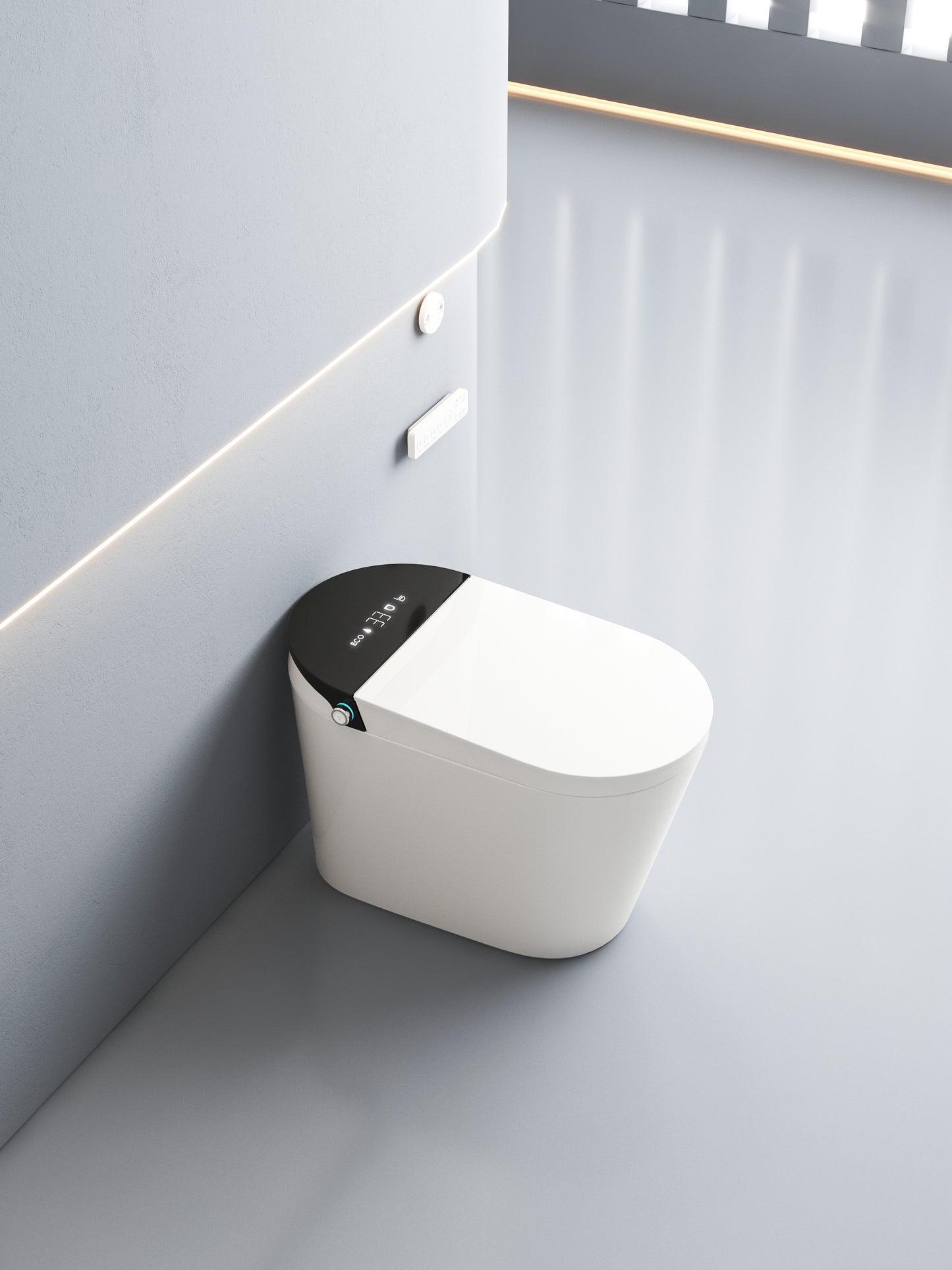 G7-High Smart Toilet(Black Cover)