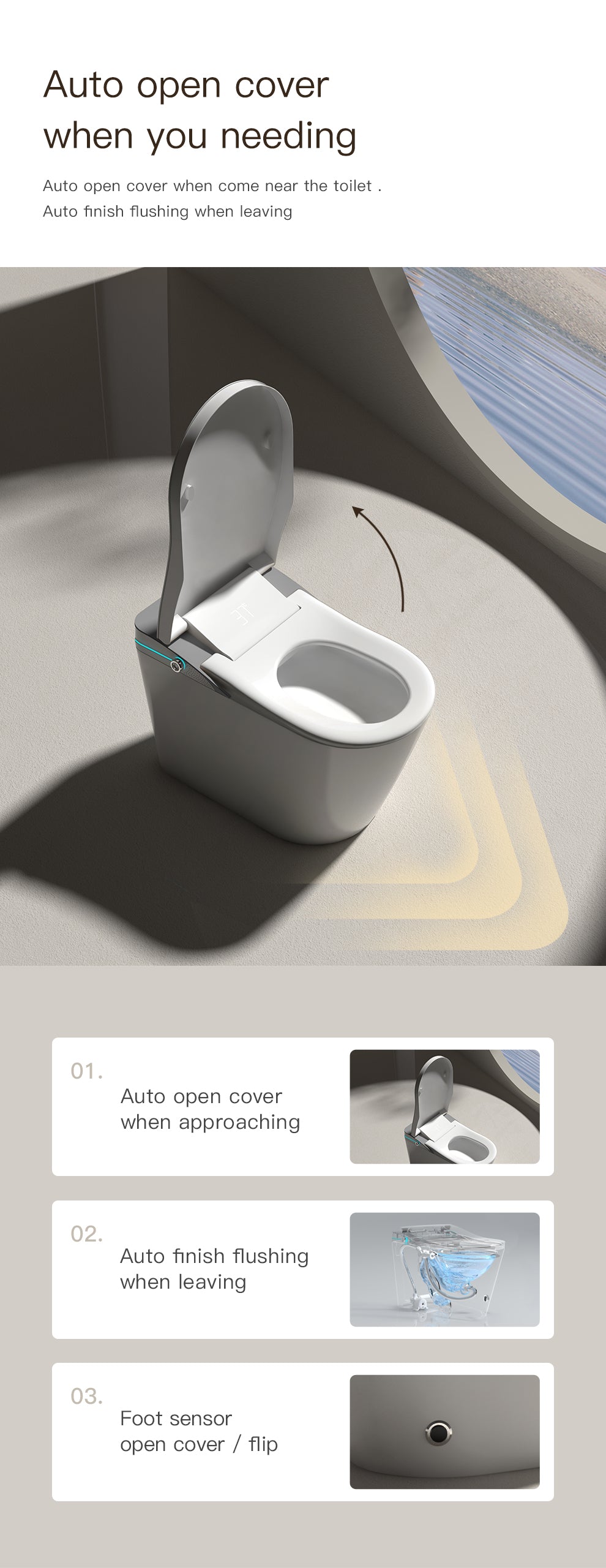 K1 Top Vision Smart Toilet