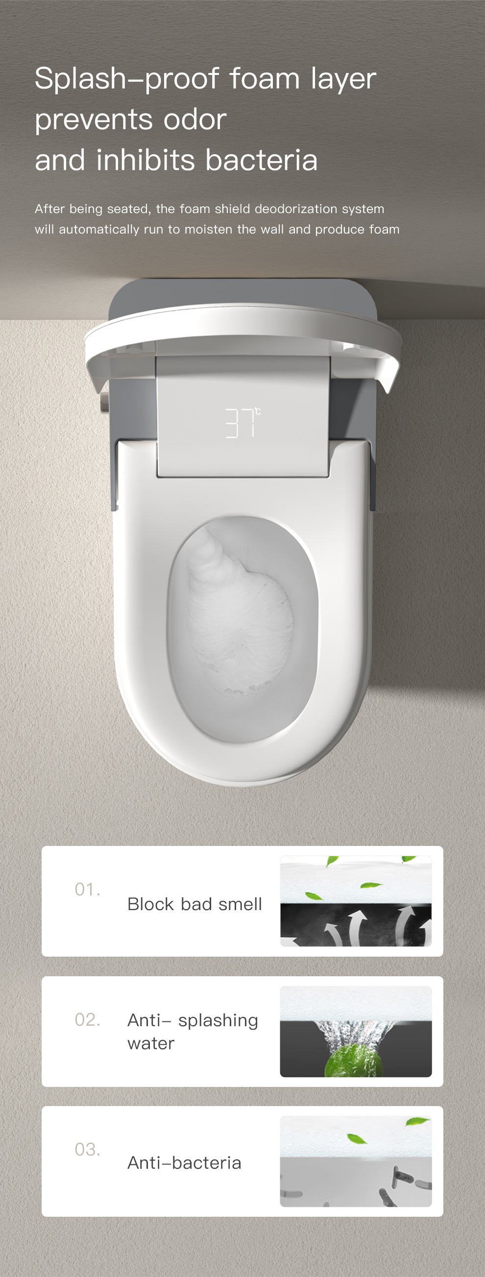 K1 Top Vision Smart Toilet