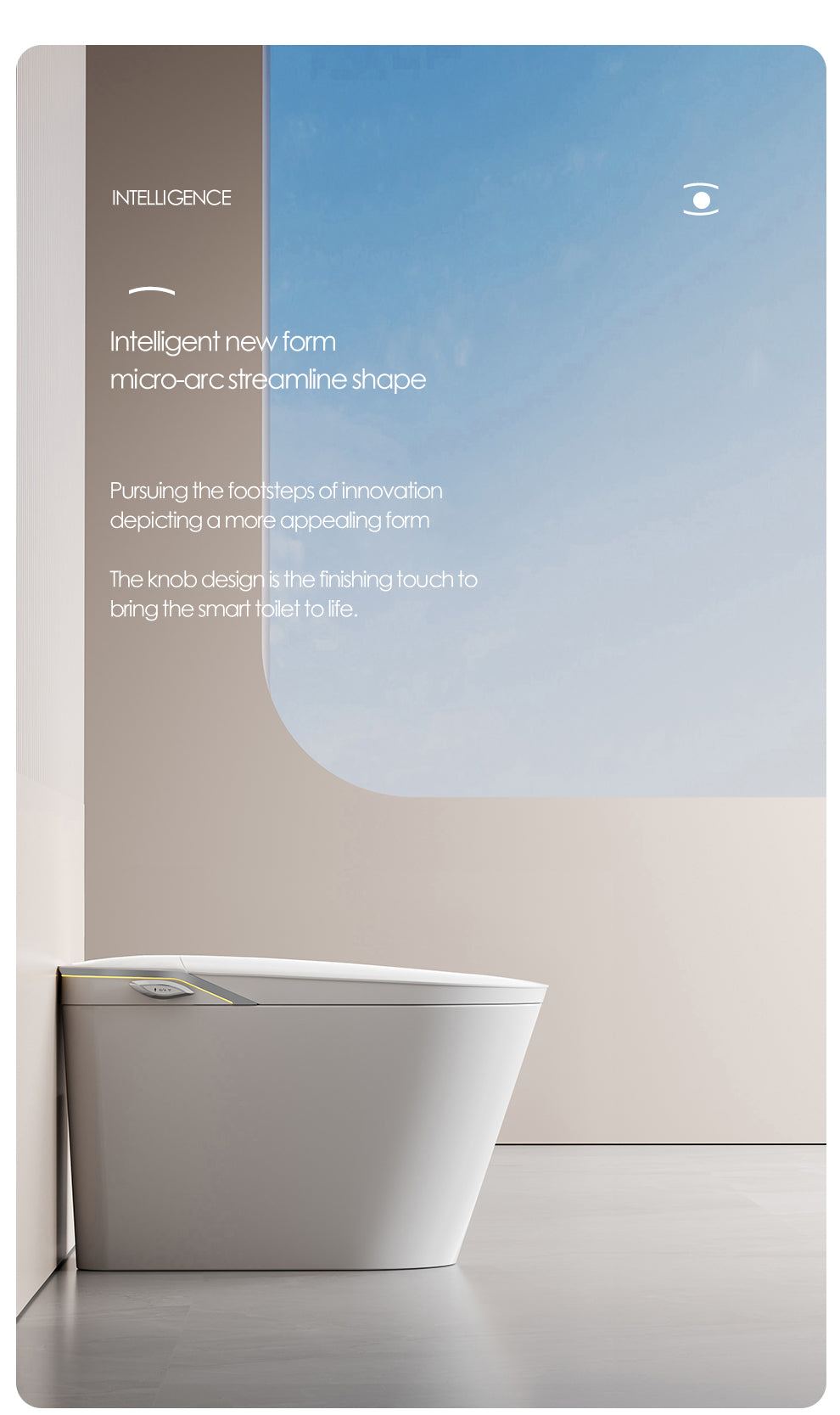 U6 Smart Toilet-Top Version