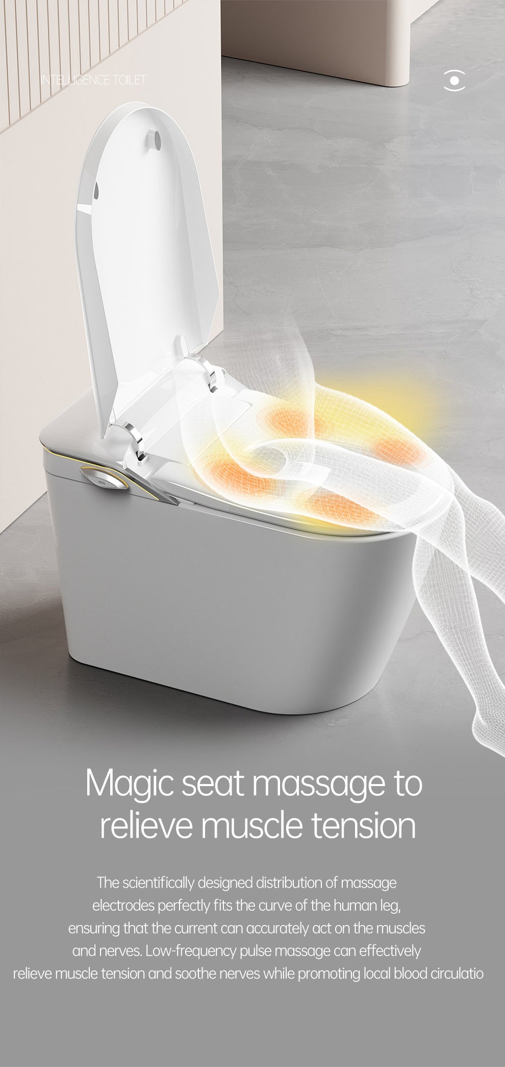 U6 Smart Toilet-Top Version