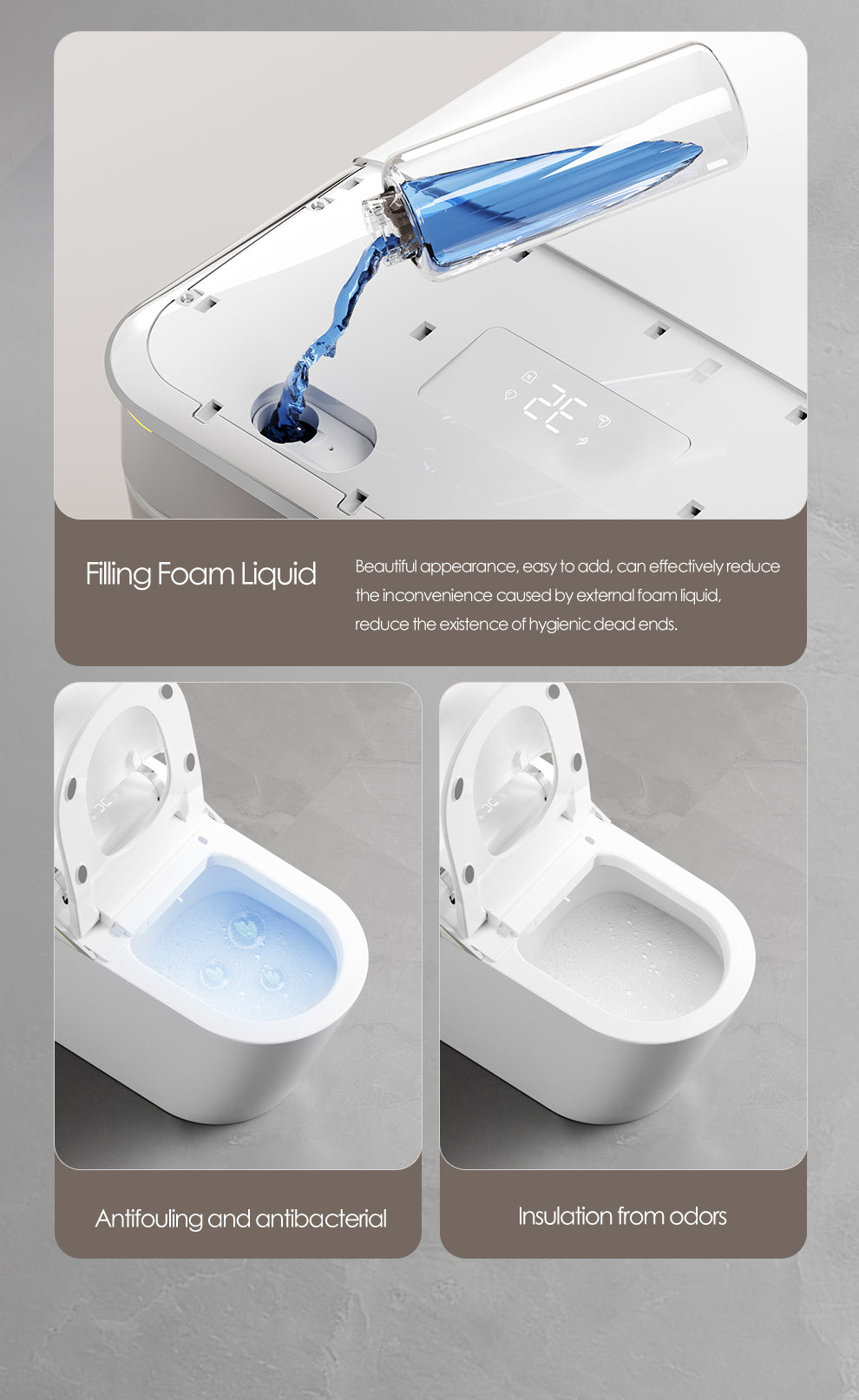 U6 Smart Toilet-Top Version