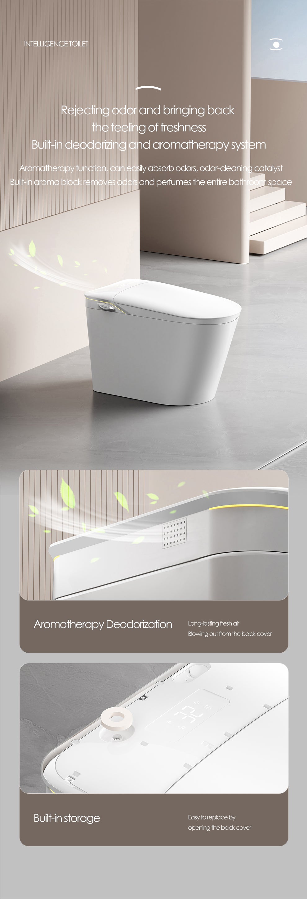 U6 Smart Toilet-Top Version
