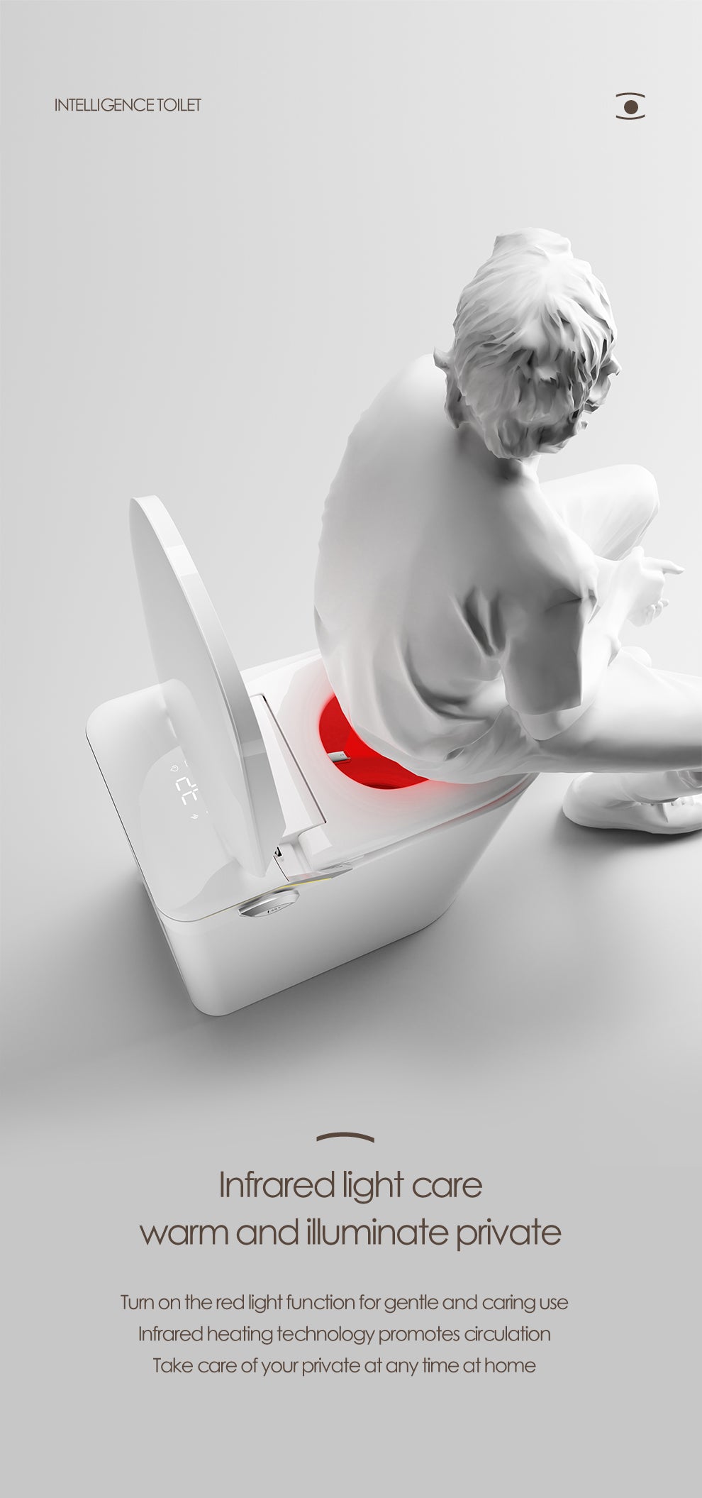 U6 Smart Toilet-Top Version