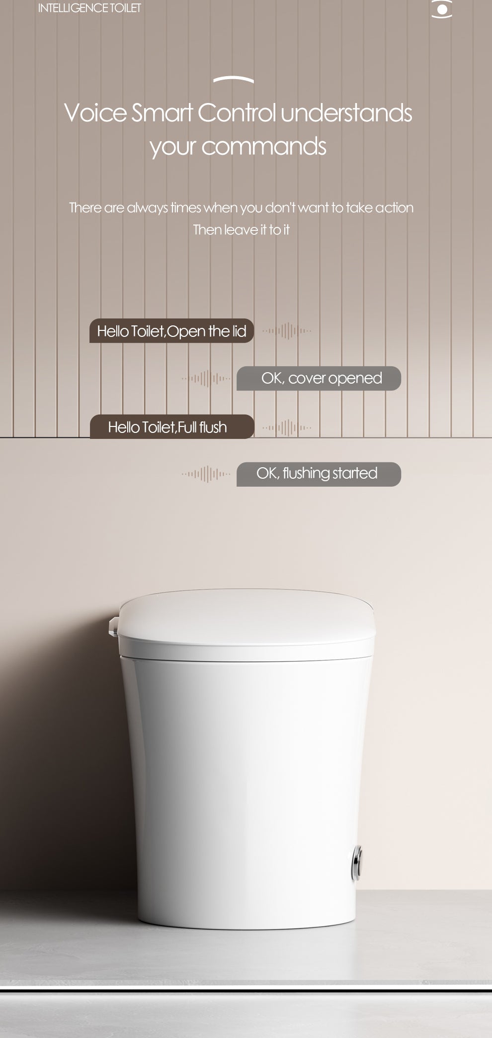 U6 Smart Toilet-Top Version