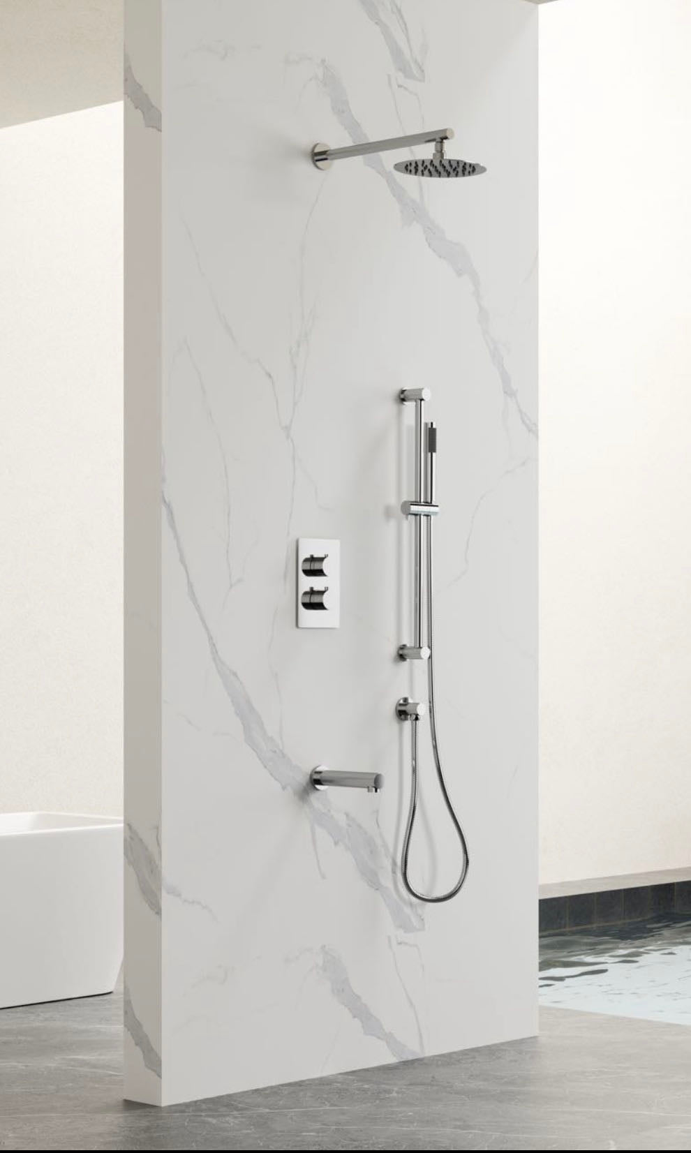 Thermostatic Shower Set Model No.LTA1002-01