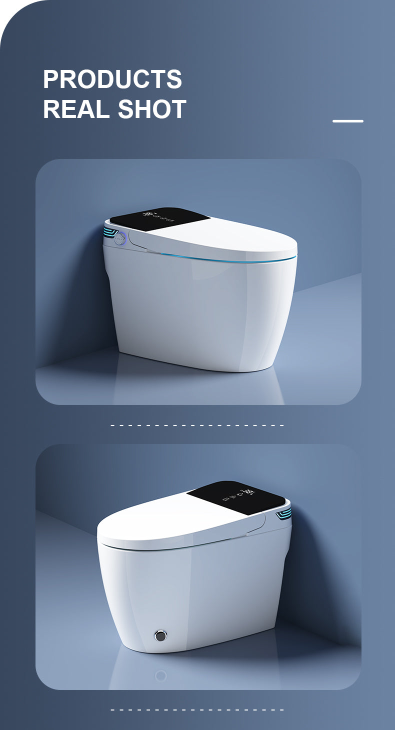 W4-High Smart Toilet(Black Cover)