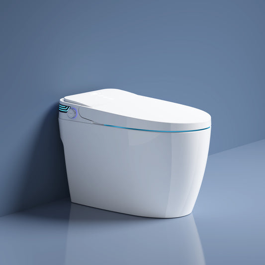 W4-High Smart Toilet White Cover